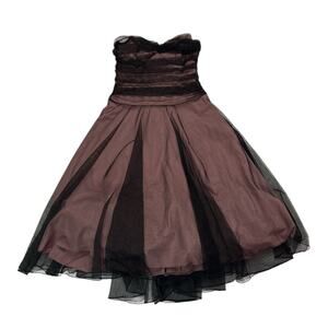 Speechless Womens Medium Vintage Y2k Grunge Edgy Princess Party Sheer Pink Dress